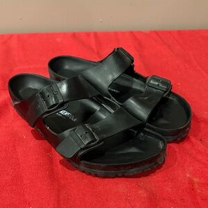 Birkenstock Black Double-Strap Sandals